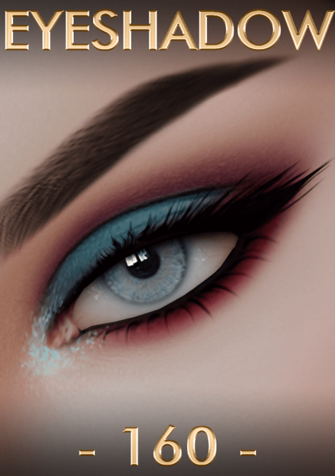 Галерея мода Тени для век EYESHADOW #160 #2